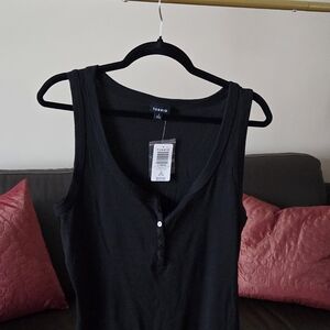 Torrid Classic Black Tank Top